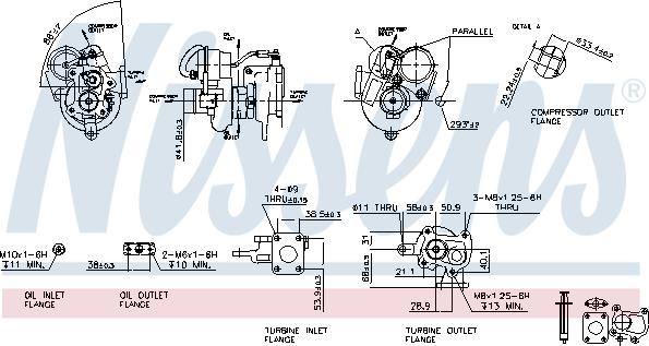 Nissens 93060 - Compresor,sistem de supraalimentare aaoparts.ro