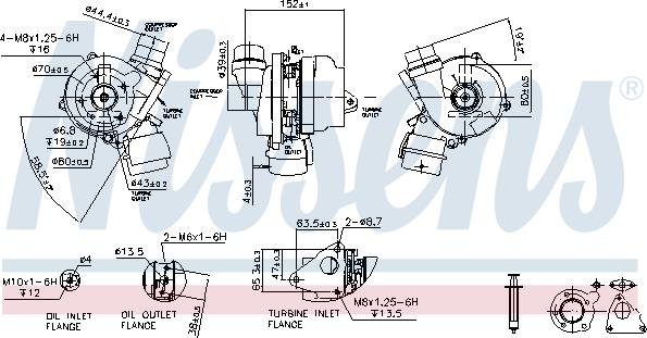 Nissens 93089 - Compresor,sistem de supraalimentare aaoparts.ro