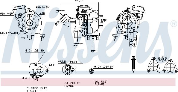 Nissens 93083 - Compresor,sistem de supraalimentare aaoparts.ro