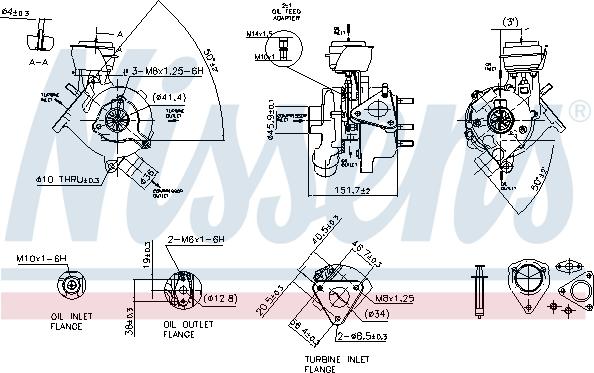 Nissens 93038 - Compresor,sistem de supraalimentare aaoparts.ro