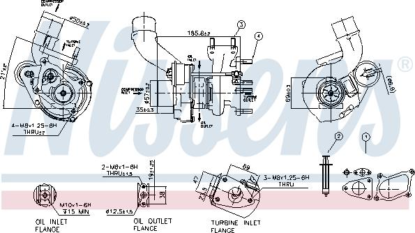 Nissens 93020 - Compresor,sistem de supraalimentare aaoparts.ro