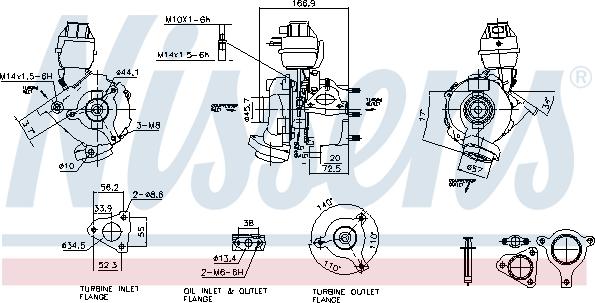 Nissens 93074 - Compresor,sistem de supraalimentare aaoparts.ro