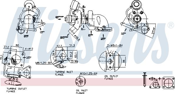 Nissens 93075 - Compresor,sistem de supraalimentare aaoparts.ro