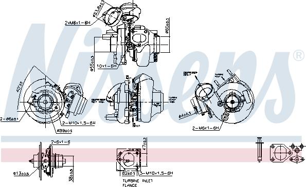 Nissens 93144 - Compresor,sistem de supraalimentare aaoparts.ro