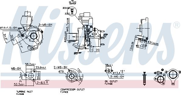 Nissens 93146 - Compresor,sistem de supraalimentare aaoparts.ro