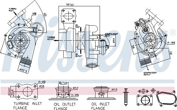 Nissens 93160 - Compresor,sistem de supraalimentare aaoparts.ro