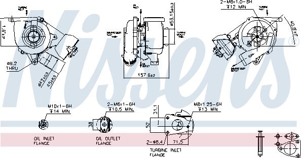 Nissens 93102 - Compresor,sistem de supraalimentare aaoparts.ro