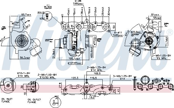 Nissens 93135 - Compresor,sistem de supraalimentare aaoparts.ro