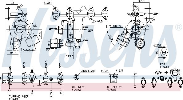 Nissens 93124 - Compresor,sistem de supraalimentare aaoparts.ro