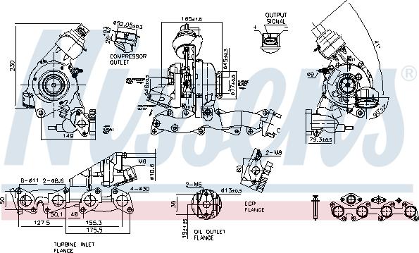 Nissens 93126 - Compresor,sistem de supraalimentare aaoparts.ro