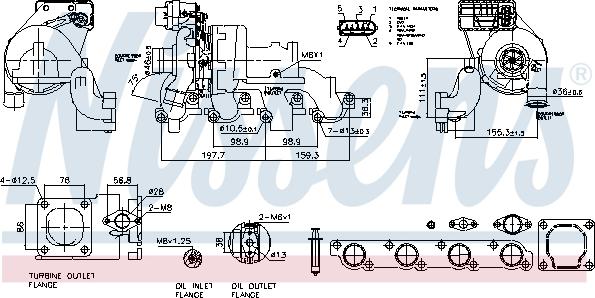 Nissens 93123 - Compresor,sistem de supraalimentare aaoparts.ro