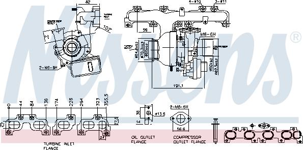 Nissens 93348 - Compresor,sistem de supraalimentare aaoparts.ro