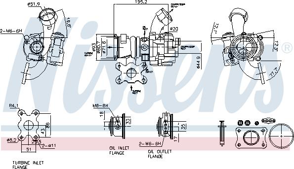 Nissens 93305 - Compresor,sistem de supraalimentare aaoparts.ro