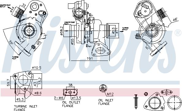 Nissens 93318 - Compresor,sistem de supraalimentare aaoparts.ro