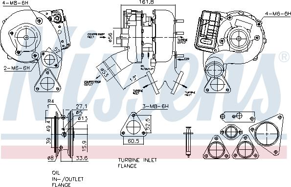 Nissens 93329 - Compresor,sistem de supraalimentare aaoparts.ro