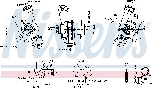 Nissens 93244 - Compresor,sistem de supraalimentare aaoparts.ro