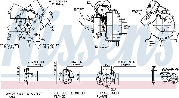 Nissens 93241 - Compresor,sistem de supraalimentare aaoparts.ro