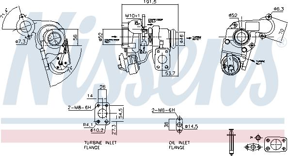 Nissens 93259 - Compresor,sistem de supraalimentare aaoparts.ro