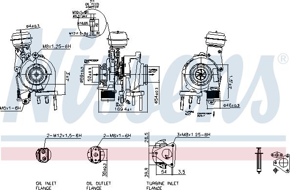 Nissens 93201 - Compresor,sistem de supraalimentare aaoparts.ro