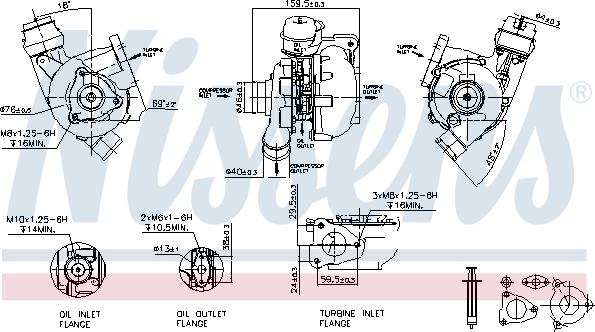 Nissens 93203 - Compresor,sistem de supraalimentare aaoparts.ro