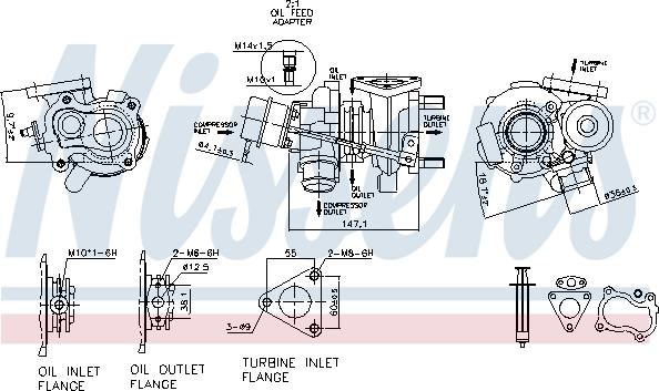 Nissens 93219 - Compresor,sistem de supraalimentare aaoparts.ro