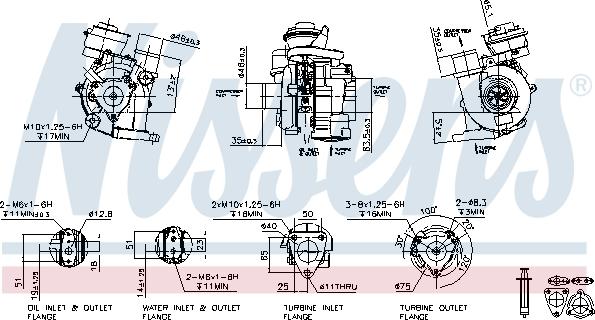 Nissens 93217 - Compresor,sistem de supraalimentare aaoparts.ro