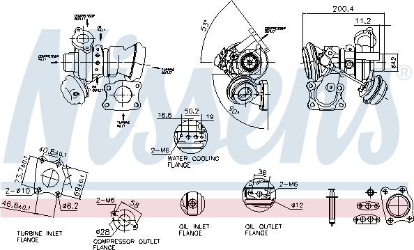 Nissens 93283 - Compresor,sistem de supraalimentare aaoparts.ro