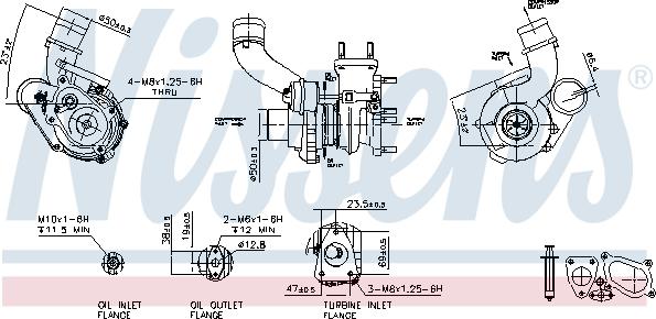 Nissens 93238 - Compresor,sistem de supraalimentare aaoparts.ro