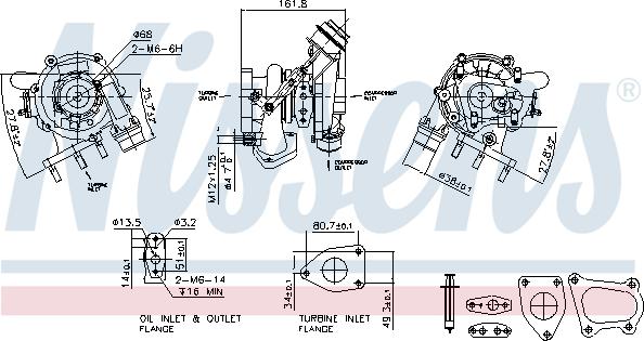 Nissens 93233 - Compresor,sistem de supraalimentare aaoparts.ro