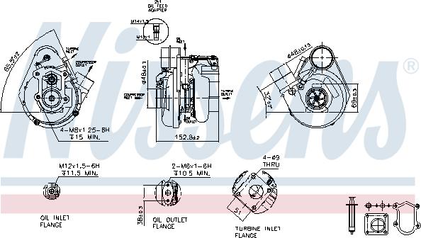 Nissens 93274 - Compresor,sistem de supraalimentare aaoparts.ro