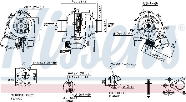 Nissens 93270 - Compresor,sistem de supraalimentare aaoparts.ro