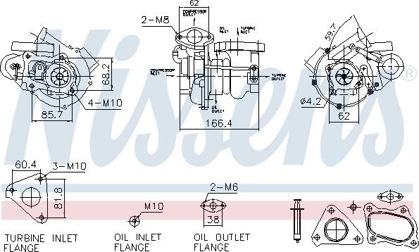 Nissens 93732 - Compresor,sistem de supraalimentare aaoparts.ro