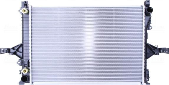 Nissens 65553A - Radiator, racire motor aaoparts.ro