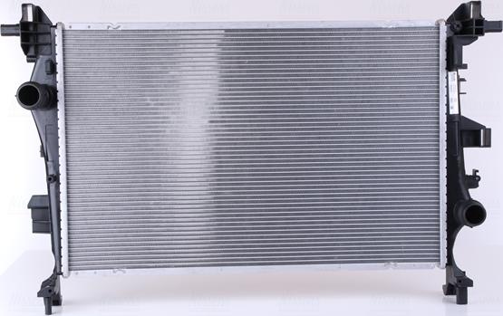 NISSENS 606445 - Radiator, racire motor aaoparts.ro