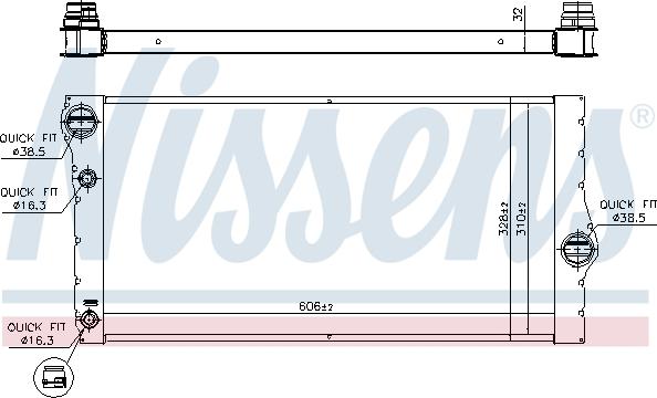 Nissens 60769 - Radiator, racire motor aaoparts.ro