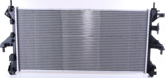 Nissens 63555A - Radiator, racire motor aaoparts.ro