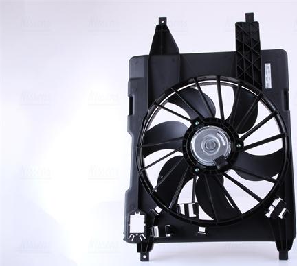 Nissens 85706 - Ventilator, radiator aaoparts.ro