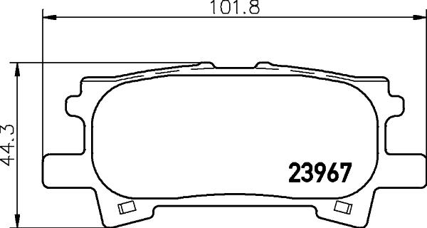 SAFETY TDB1518 - Set placute frana,frana disc aaoparts.ro