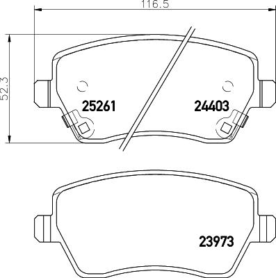 Holden 4711040 - Set placute frana,frana disc aaoparts.ro