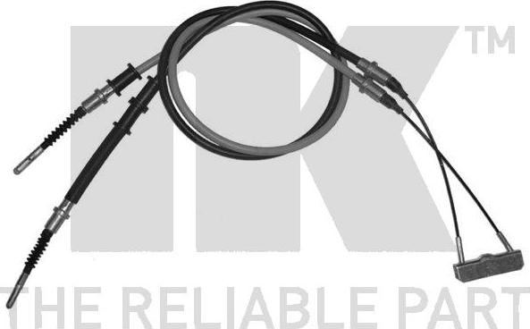 NK 903679 - Cablu, frana de parcare aaoparts.ro