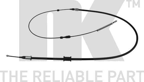 NK 903674 - Cablu, frana de parcare aaoparts.ro