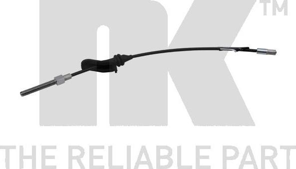 NK 9025177 - Cablu, frana de parcare aaoparts.ro