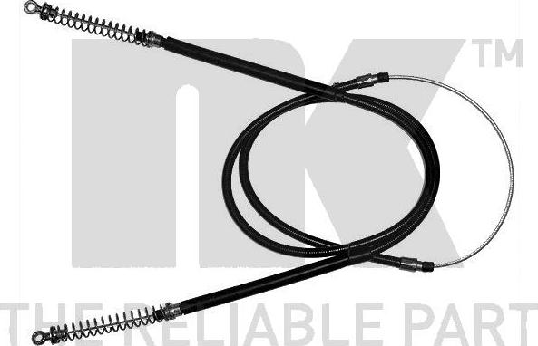 NK 902319 - Cablu, frana de parcare aaoparts.ro