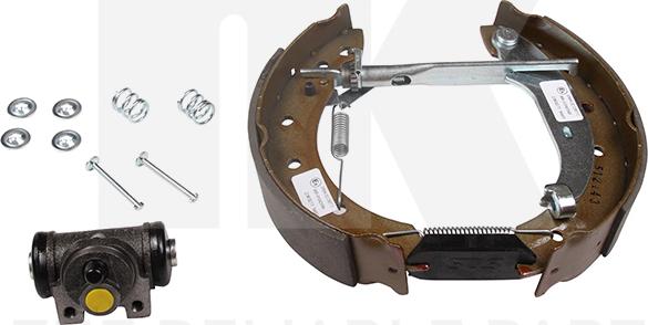 NK 449957201 - Set saboti frana aaoparts.ro