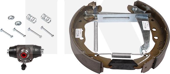 NK 444753001 - Set saboti frana aaoparts.ro