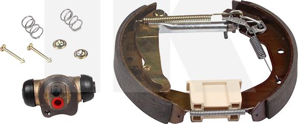 NK 443641301 - Set saboti frana aaoparts.ro