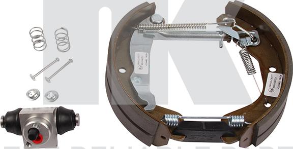 NK 443654003 - Set saboti frana aaoparts.ro