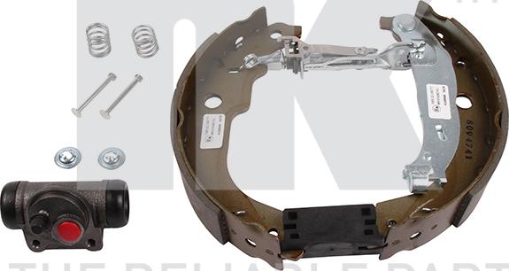 NK 443774102 - Set saboti frana aaoparts.ro