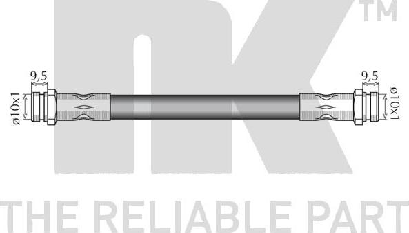 NK 853036 - Furtun frana aaoparts.ro