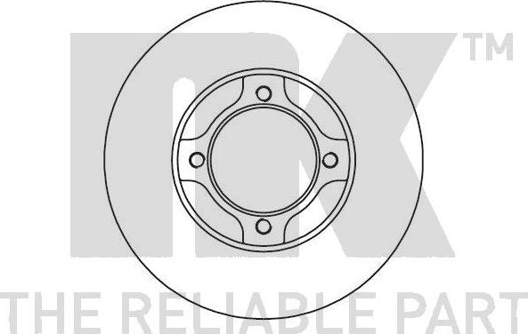 NK 205113 - Disc frana aaoparts.ro